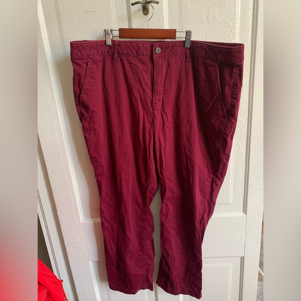 ⚡️5 for $25⚡️ St John’s Bay Burgundy Girlfriend Pants 20W